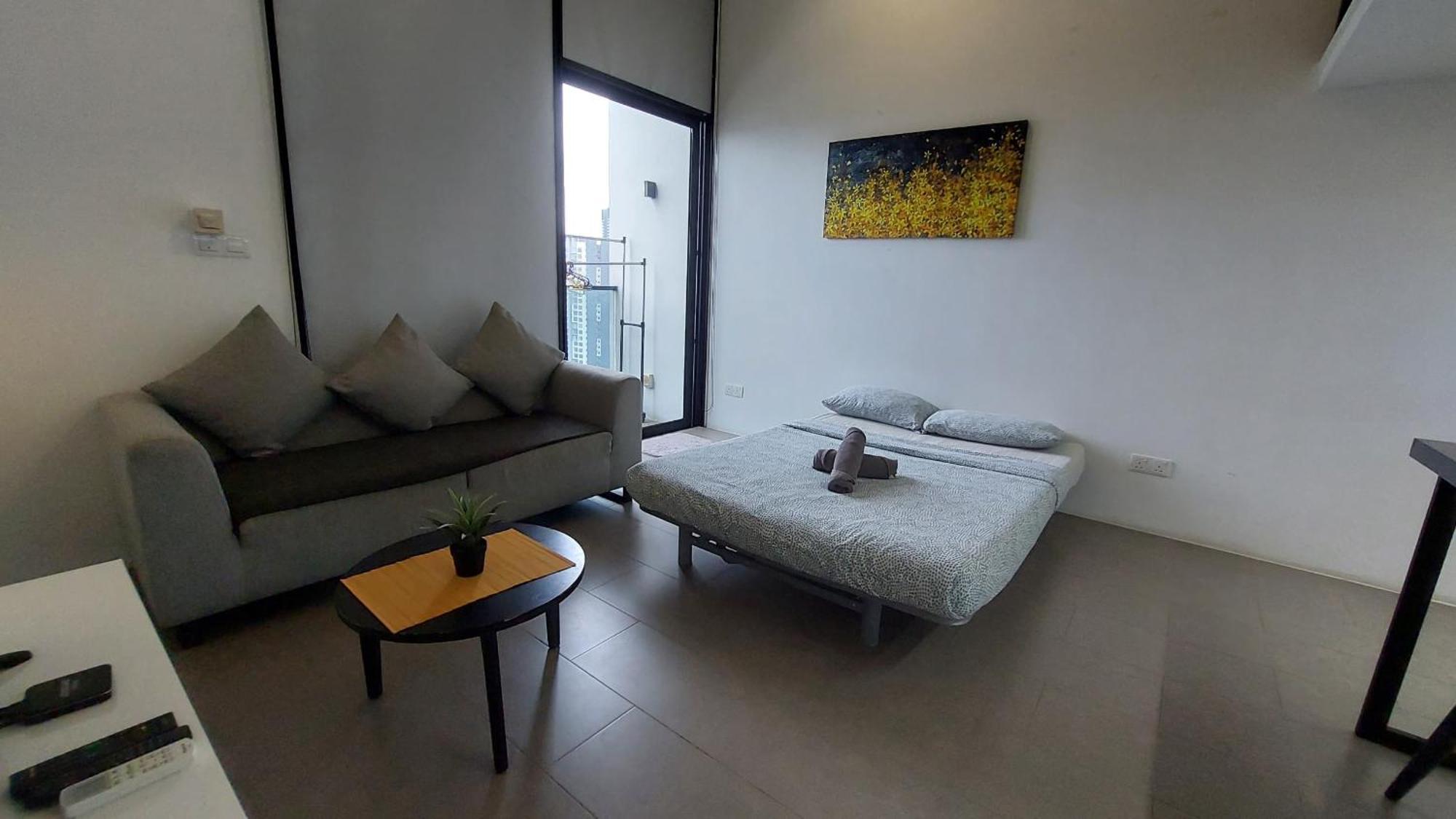 Apartmán Kl Sentral Loft , Est Bangsar #2, Lrt Kuala Lumpur Exteriér fotografie